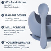 Silicone Sucker Bowl